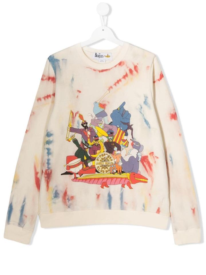 Stella Mccartney Kids Teen Yellow Submarine Sweatshirt - Neutrals