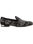 Philipp Plein 'slalom' Slippers