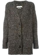 Isabel Marant Étoile 'hamilton' Cardigan, Women's, Size: 34, Black, Wool/acrylic/polyester/cotton