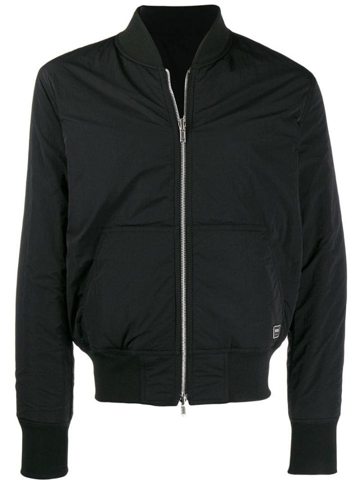 Ami Alexandre Mattiussi Reversible Bomber Jacket - Black