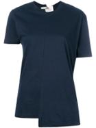 Cédric Charlier Asymmetric T-shirt - Blue