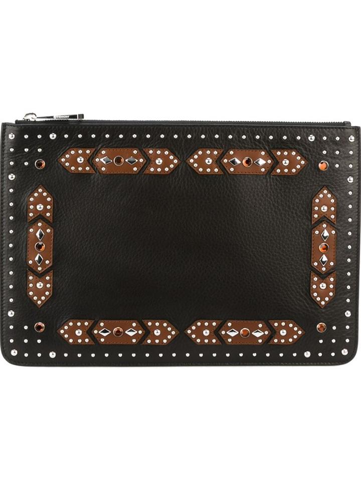 Givenchy Applique Detail Clutch