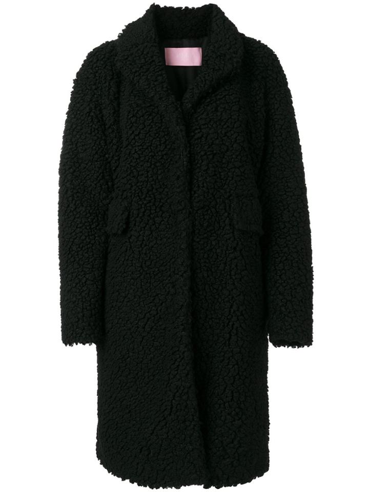 Giamba Classic Shift Coat - Black