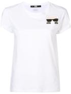 Karl Lagerfeld Karl Figure T-shirt - White