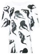 Ikumi Printed Oversized T-shirt - White