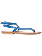 K. Jacques Delta Sandals - Blue