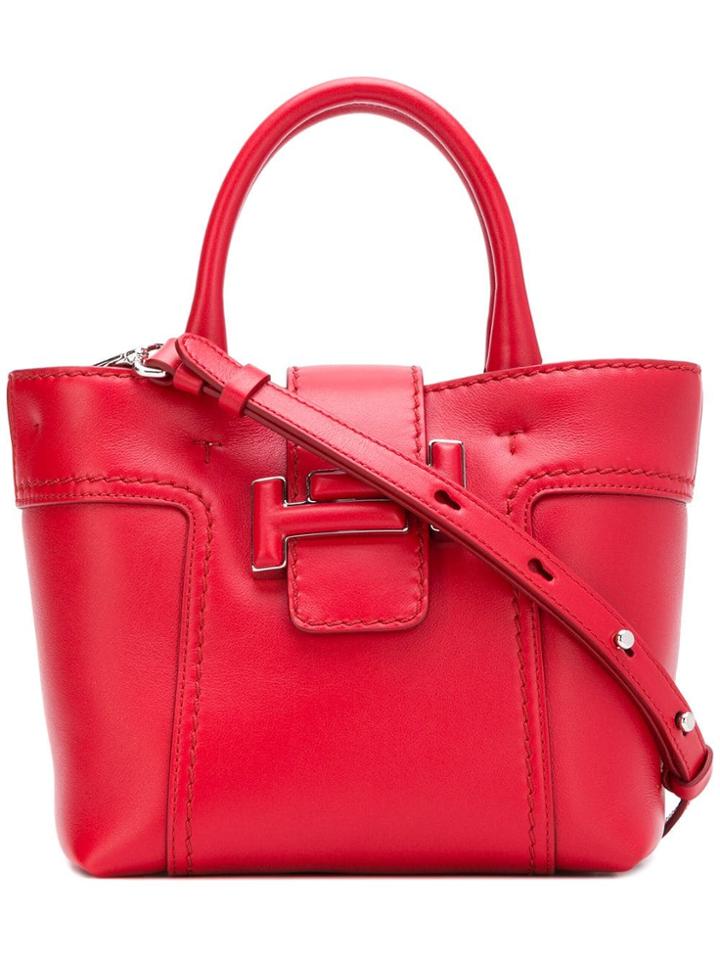 Tod's Double T Shopping Mini Bag - Red