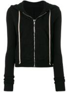 Rick Owens Drkshdw Slim-fit Hooded Jacket - Black