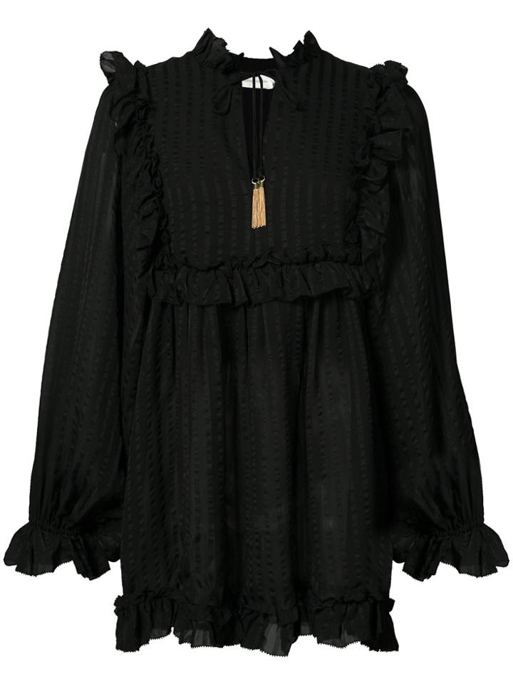 Valentino Decorative Blouse - Black
