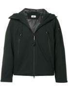 Cp Company Hooded Water-resistant Jacket - Black
