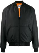 Les Hommes Urban Short Padded Bomber Jacket - Black