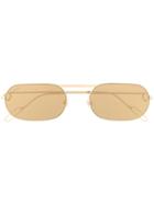 Cartier Oval Sunglasses - Gold