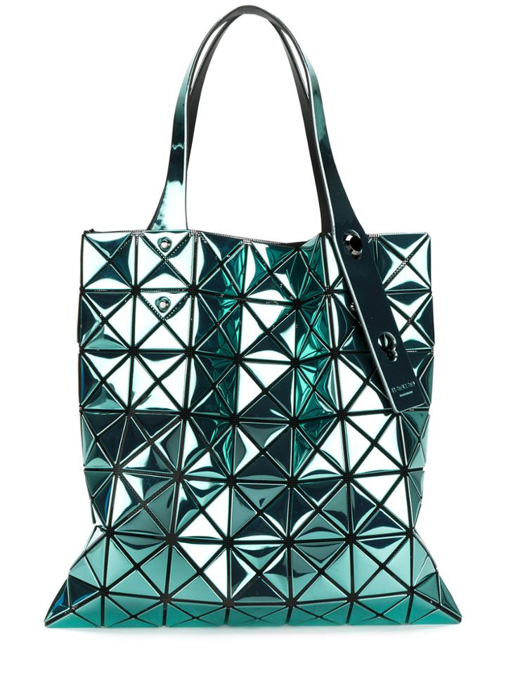 Bao Bao Issey Miyake Large Prism Tote Bag - Green