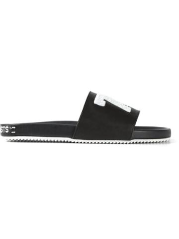 Les (art)ists X Swear 75 Applique Slippers