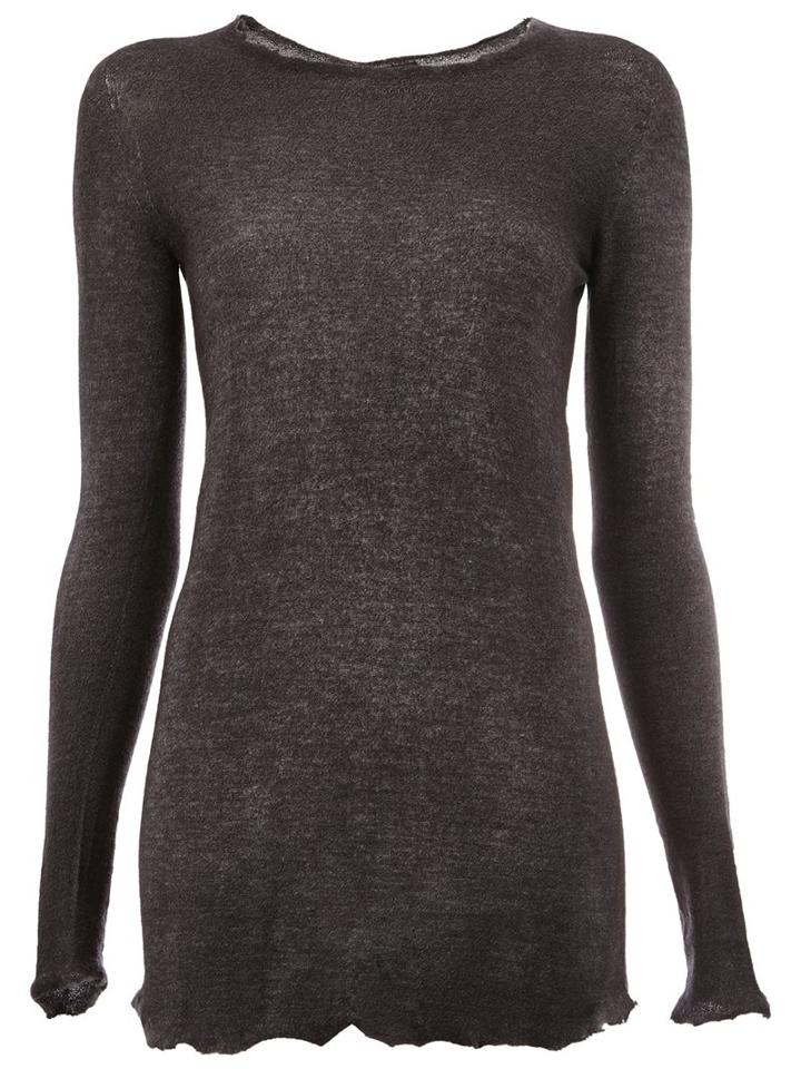 Avant Toi Fine-knit Sweater, Women's, Size: Small, Black, Silk/polyester/cashmere