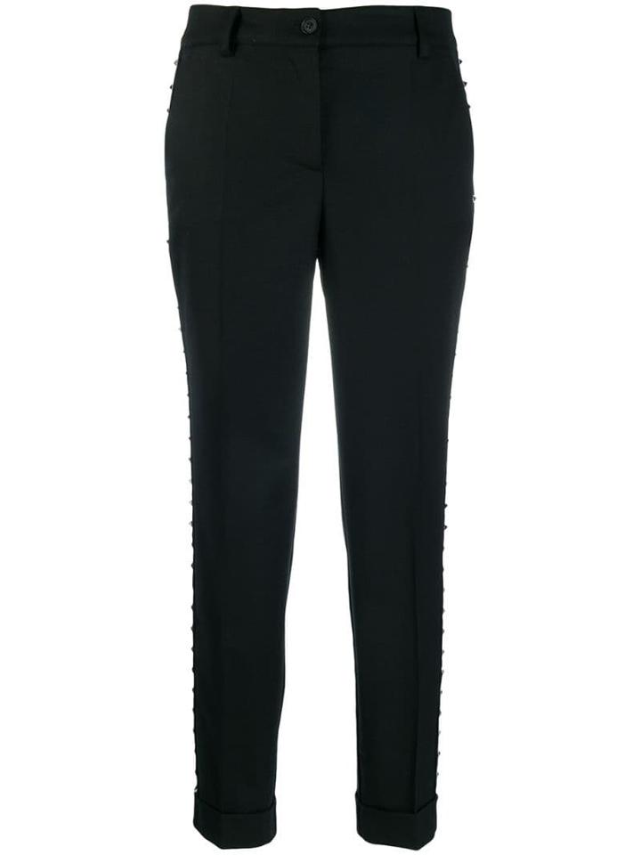P.a.r.o.s.h. Side Stud Detail Trousers - Black