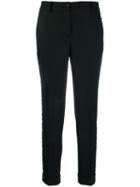 P.a.r.o.s.h. Side Stud Detail Trousers - Black