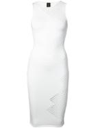 Alexandre Vauthier - Sleeveless Fishnet Dress - Women - Polyamide/polyester/viscose - 1, White, Polyamide/polyester/viscose