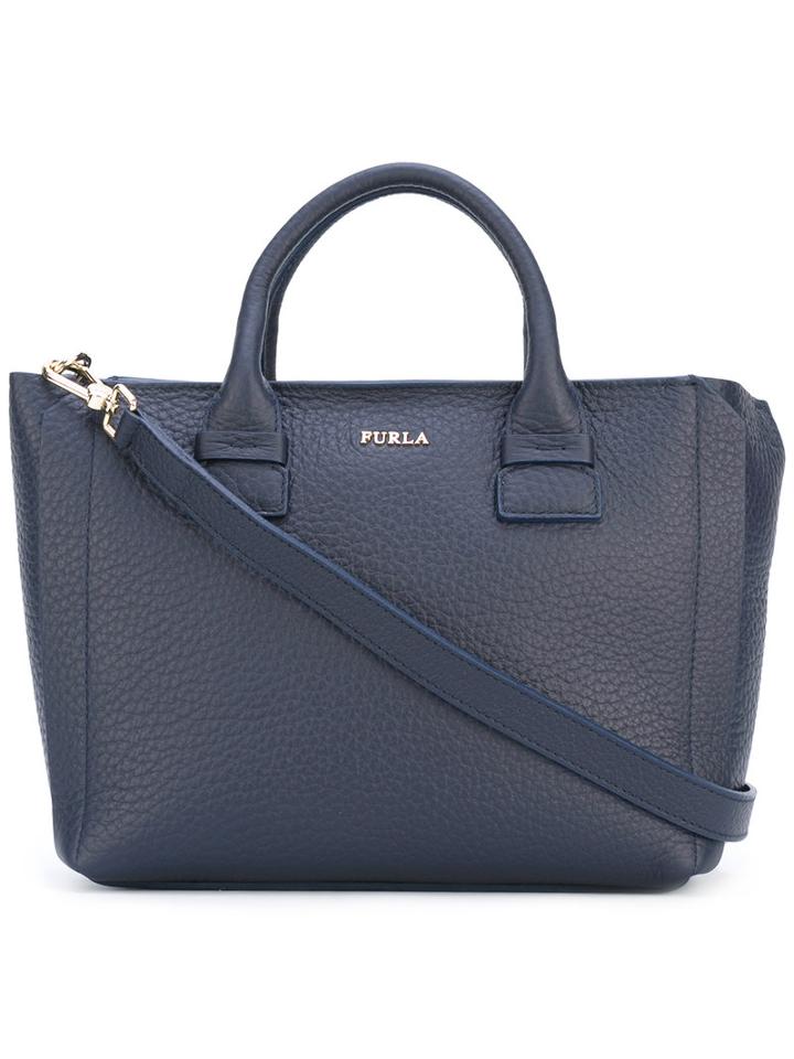 Furla - Linda Tote - Women - Leather - One Size, Blue, Leather
