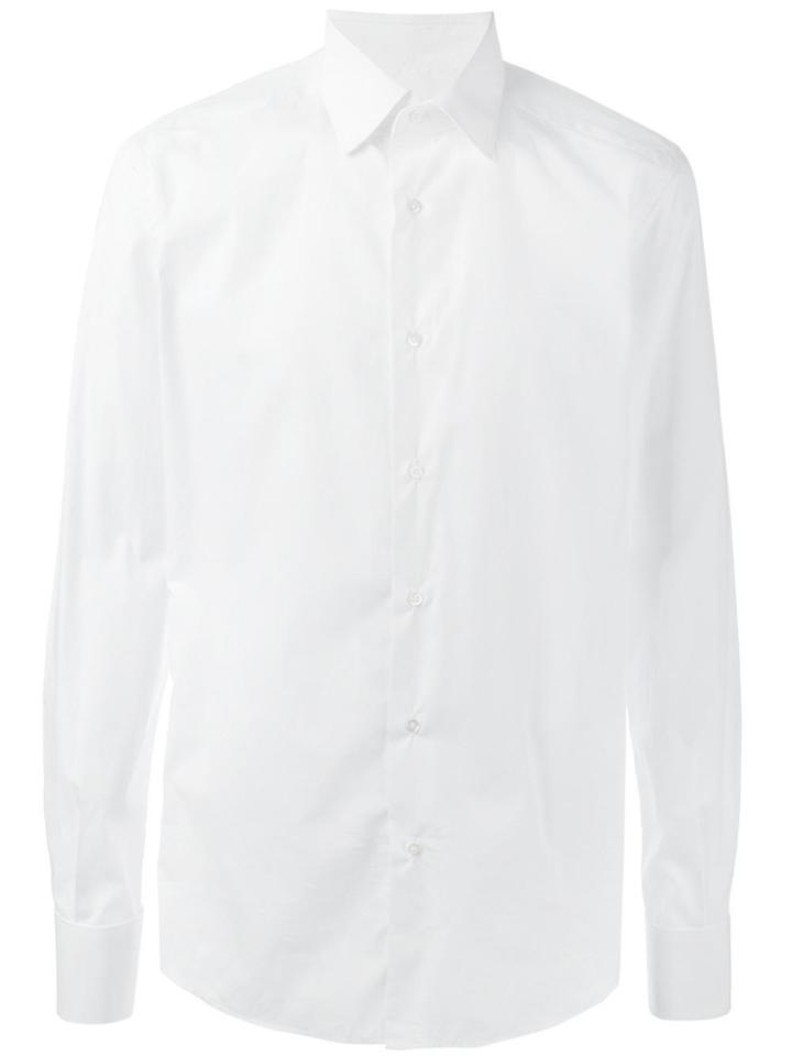 Fashion Clinic Timeless Classic Plain Shirt - White