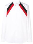 Givenchy Striped Shoulder Shirt - White