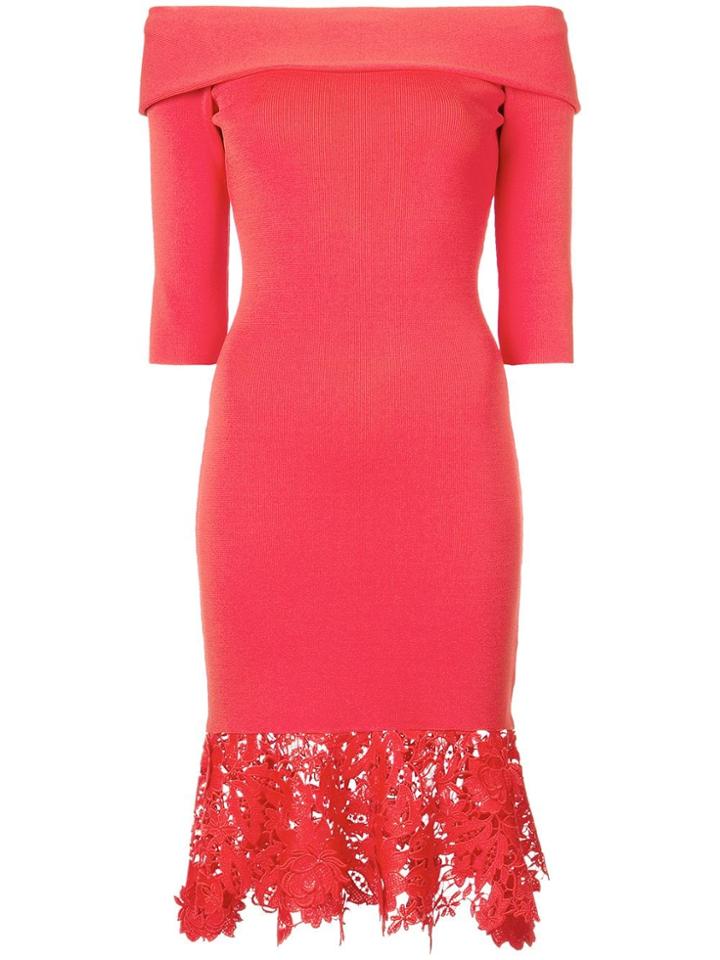 Sachin & Babi Off-the-shoulder Dress - Red