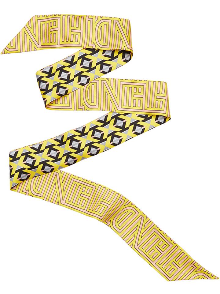 Fendi Fendi Stripy Wrappy - Yellow & Orange