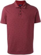 Armani Jeans Polka Dots Polo Shirt, Men's, Size: Large, Red, Cotton