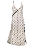 Irene - Jacquard Bird Dress - Women - Nylon/polyester - 36, Women's, Nude/neutrals, Nylon/polyester
