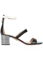 Aquazzura Very Downtown 50 Sandals - Black