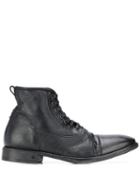 John Varvatos Worn-look Ankle Boots - Black