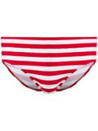 Ron Dorff Striped Swim Trunks - Red