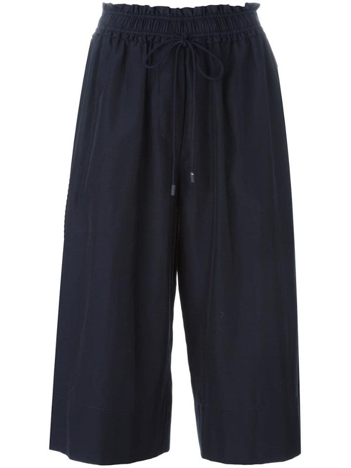 3.1 Phillip Lim Drawstring Culottes - Blue