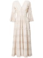 William Vintage 1969 Lace Gown - Nude & Neutrals