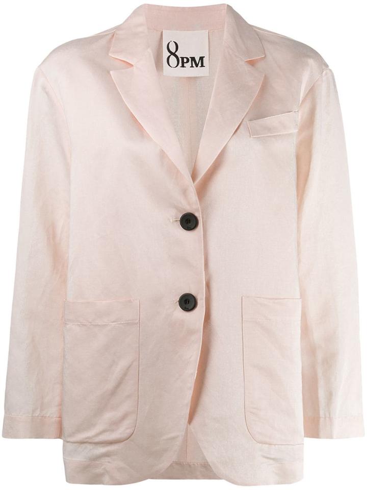 8pm Basic Blazer - Pink