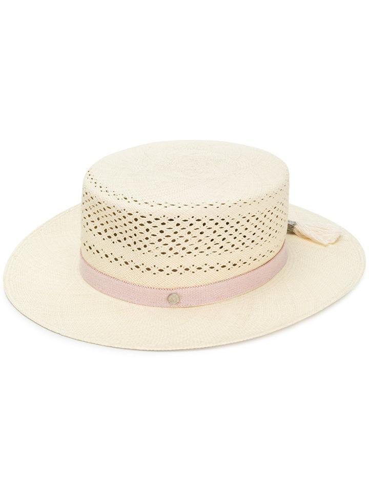 Maison Michel Kiki Hat - Neutrals