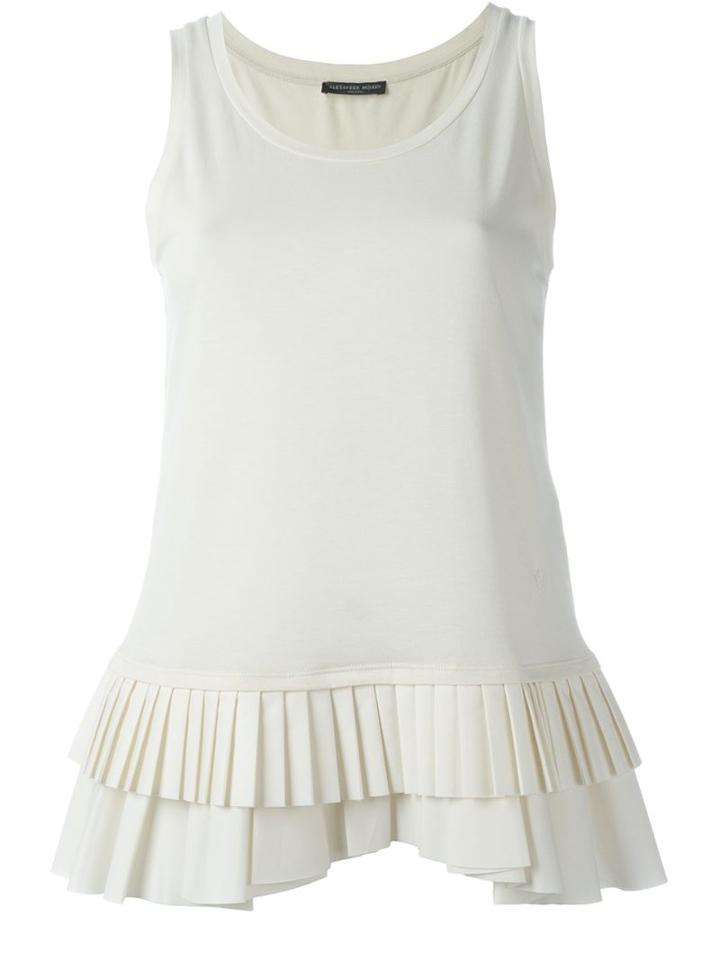 Alexander Mcqueen Pleated Tank Top