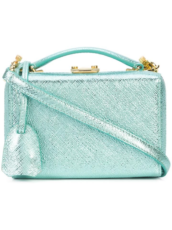 Mark Cross Grace Metallic Crossbody - Green