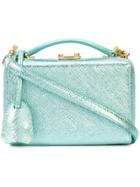 Mark Cross Grace Metallic Crossbody - Green