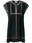 Isabel Marant Étoile Belissa Embroidered Mini Dress - Black