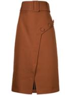 Camilla And Marc Faith Belted Skirt - Brown