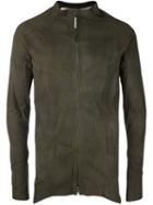 Isaac Sellam Experience Zip-up Jacket, Men's, Size: Medium, Green, Lamb Skin