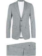 Dsquared2 Manchester Checked Suit - Grey