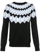 Givenchy Arrow Pattern Jumper - Black