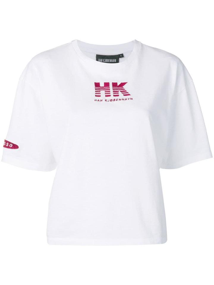Han Kj0benhavn Logo T-shirt - White