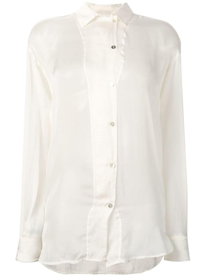 Forte Forte Layered Sheer Shirt - Neutrals