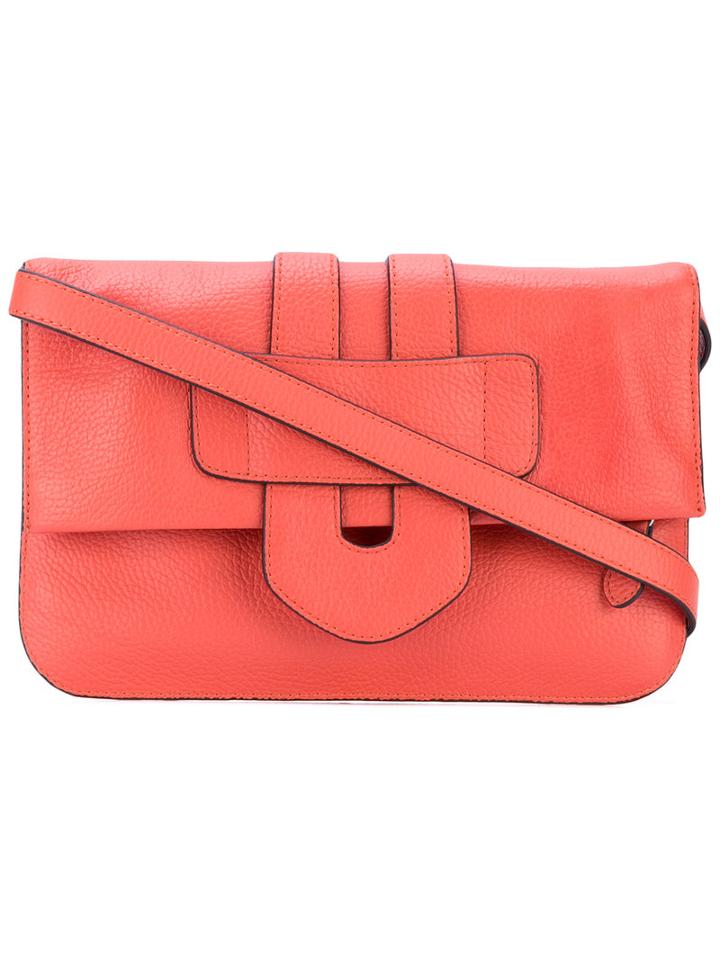 Zelig Clutch - Women - Leather - One Size, Pink/purple, Leather, Tila March