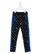 Kenzo Kids 'respect And Smile' Track Pants, Girl's, Size: 12 Yrs, Black