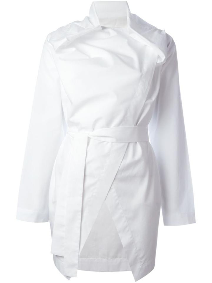 Vivienne Westwood Anglomania Asymmetric Belted Blouse