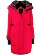 Canada Goose Padded Parka Coat - Red